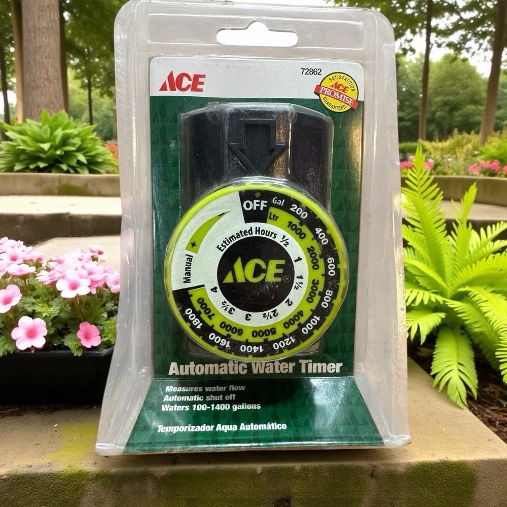New ACE Automatic Water‎ Timer 72862 Garden Hose Watering Irrigation System
